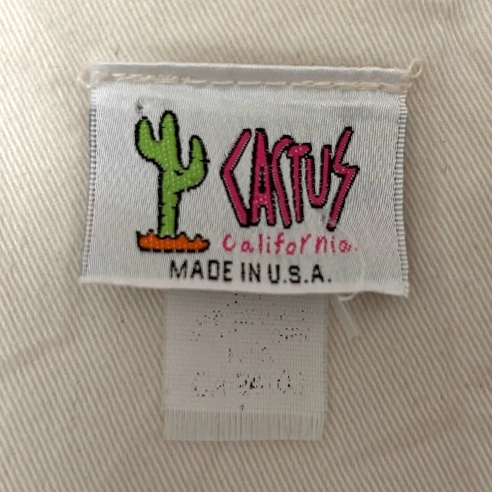 VINTAGE Cactus California Cotton Dress - Picture 5 of 10